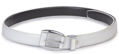 

Buckle Up Women White Artificial Leather Belt