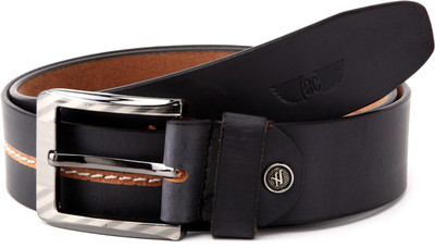 

Royster Callus Men Casual Black Genuine Leather Belt
