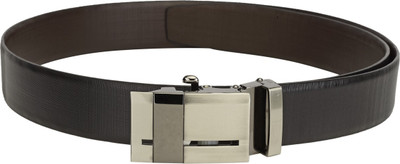

Teakwood Men Formal Black Genuine Leather Belt