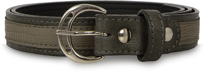 

Baggit Women Casual Grey Synthetic Belt