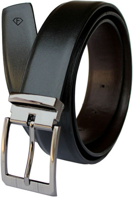 

Fashius Men Black Artificial Leather Belt, Black-01