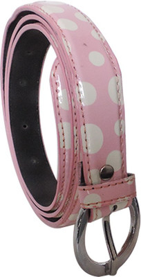 

Elligator Girls Casual Pink Synthetic Belt