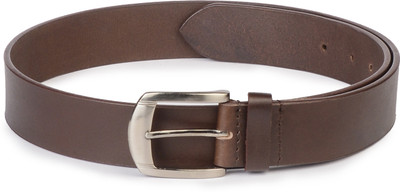 

Buckle Up Men Brown Genuine Leather Belt