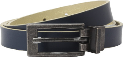 

Levi's Women Yellow, Blue Metal Reversible Belt, Blue and yellow