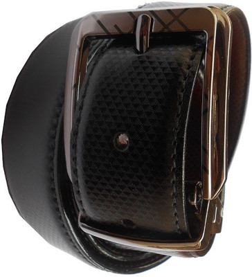 

AmahapGlamourDaze Men Formal Black Synthetic Belt