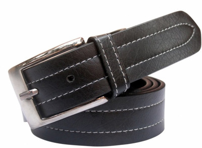 

Bacchus Men Formal Black Artificial Leather Belt