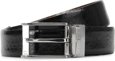 V.Dot by Van Heusen Men Black Metal Reversible Belt