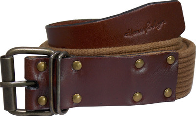 

Honey Badger Men & Women Casual Khaki Canvas Belt