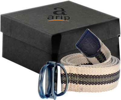

AARIP Boys Formal Beige Canvas Belt