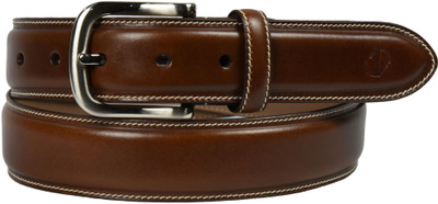 

James Aston Men Formal, Casual Brown Genuine Leather Belt, Cognac