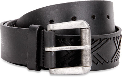 

Fastrack Men Casual Black Genuine Leather Belt