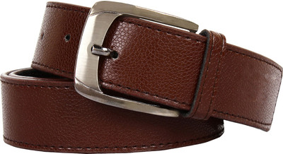 

Super Matteress Men Casual Brown Artificial Leather Belt