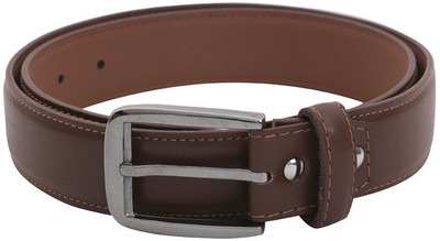 

Creative India Exports Men Formal Brown Synthetic Belt