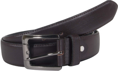 

Snoby Men Casual Brown Genuine Leather Belt, Brown1
