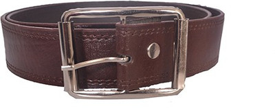 

Aam Shopping Men Brown Artificial Leather Belt