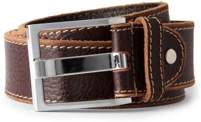 

Peter England Men Brown Genuine Leather Belt