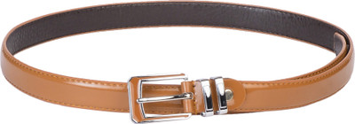 

Buckle Up Women Brown Artificial Leather Belt