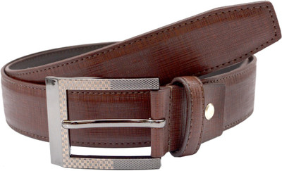 

Pacific Gold Men Formal Brown Artificial Leather Belt
