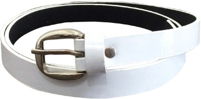 

Shopping Store Girls White Genuine Leather Belt
