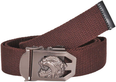 

Tiekart Men Casual Brown Fabric Belt
