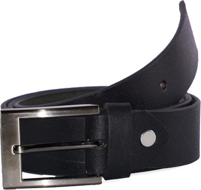 

Global Leather Boys Formal, Casual, Party, Evening Black Genuine Leather Belt