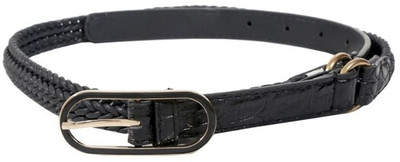 

Lino Perros Women Casual Black Artificial Leather Belt