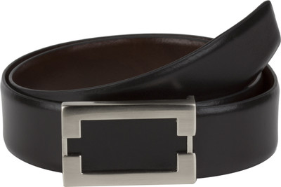 

Gildermen Men Formal Black, Brown Genuine Leather Reversible Belt