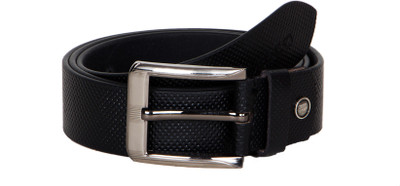 

ADESCO Men Formal Black Genuine Leather Belt