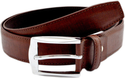 

Pacific Gold Men Formal Brown Artificial Leather Belt