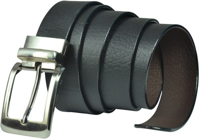 

Saugat Traders Men Formal, Casual, Evening, Party Black, Brown Genuine Leather Reversible Belt