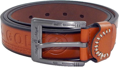 

Els Men Beige Synthetic Belt, Beige-46