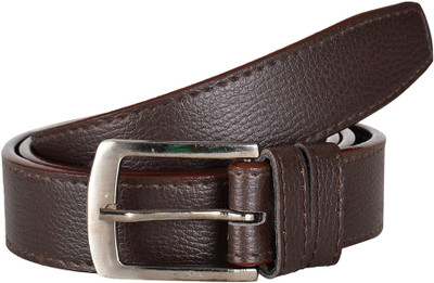 LAER Men Brown Artificial Leather Belt