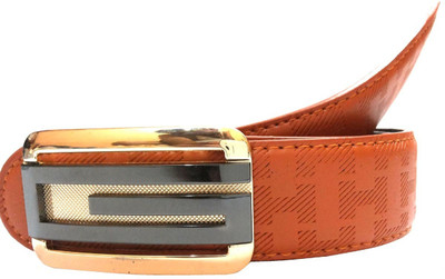 

Mode Boys Casual, Formal Brown Genuine Leather Belt, Brown-137