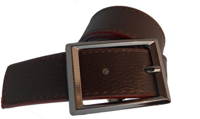 

P&E Men Formal Brown Artificial Leather Belt