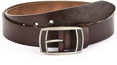 

Buckle Up Men Formal Brown Genuine Leather Belt