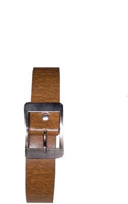 

Ortan Men Beige Artificial Leather Belt