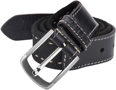 

Gekko Men Casual Black Genuine Leather Belt