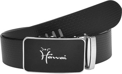 

Hawai Men Casual, Formal Black Genuine Leather Belt