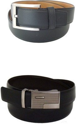 

SFA Men Formal Black Artificial Leather Reversible Belt