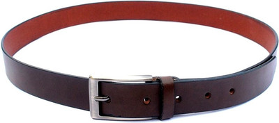 

OODI Men Brown Genuine Leather Belt