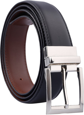 

Fashno Men Black, Brown Artificial Leather Reversible Belt