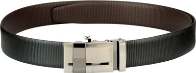 

Teakwood Men Black Genuine Leather Belt