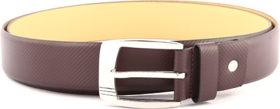 

Buckle Up Men Formal Brown Genuine Leather Belt