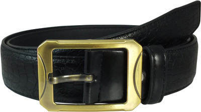 

Ammvi Creations Men Casual Black Artificial Leather Belt