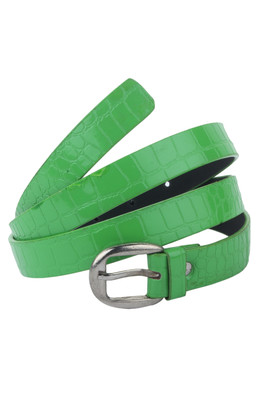

SRS Women Casual Green Synthetic Belt
