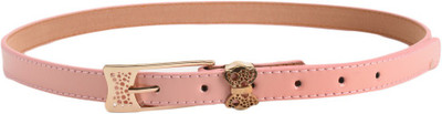 

Tiekart Women Casual Pink Metal Belt