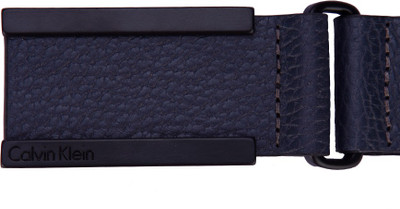 

Calvin Klein Men Casual Grey Genuine Leather Belt, Grey slate