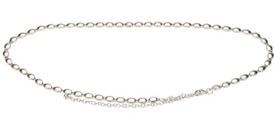 

Tiekart Women Casual Silver Metal Belt