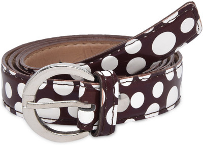 

SRS Women Casual Brown Artificial Leather Belt, Brown-12