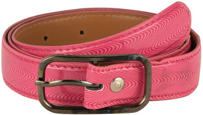 

Tiekart Women Casual Pink Metal Belt